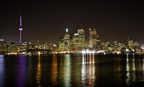 Toronto Summer Night Skyline